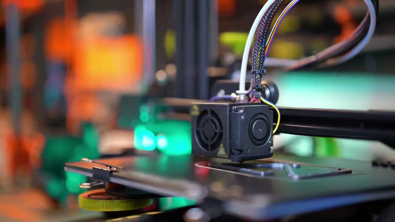 3D 프린팅 산업 장면